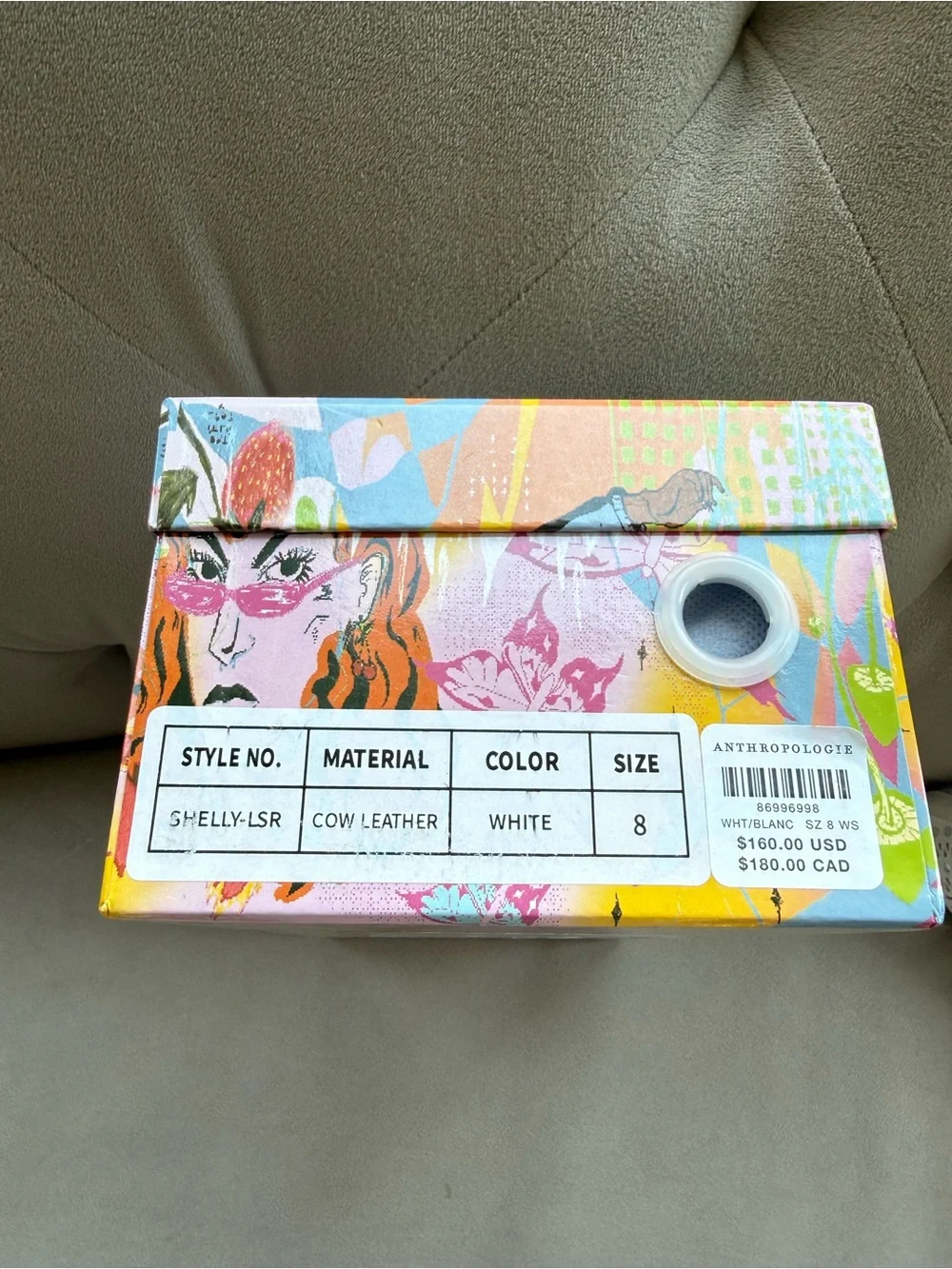 Brand New Jeffrey Campbell Shelly Mary Jane Flats US8/39